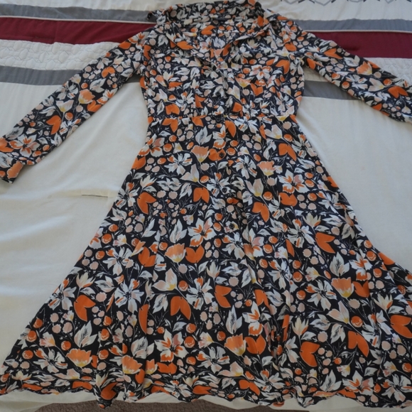 Who What Wear Dresses & Skirts - Flowy pleated shirt dress.